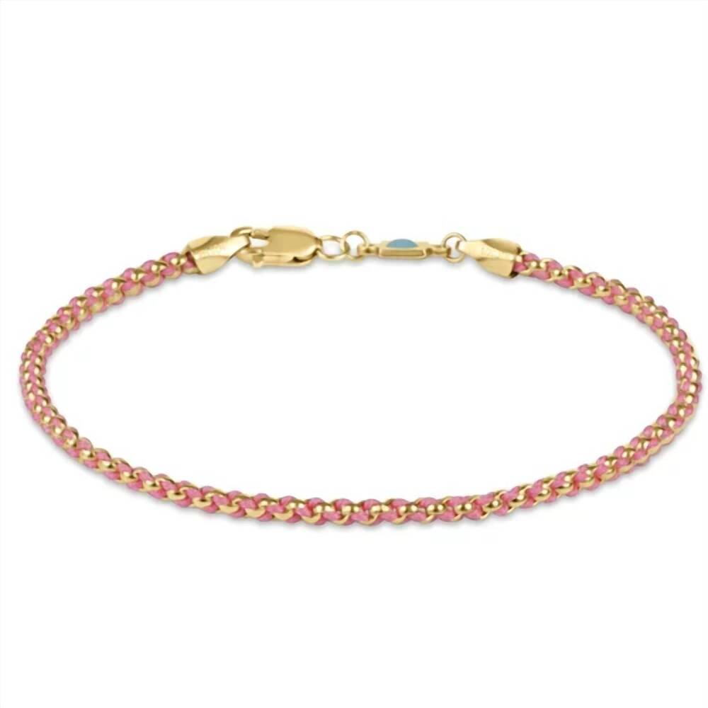 NEW ENEWTON women's hope together bracelet in bright pink